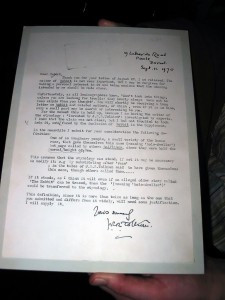 Oxford University Press Museum: OED Tolkien Letter